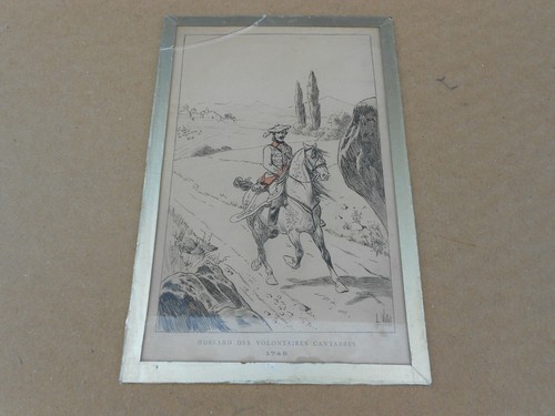 Gravure xix militaria - xix, /