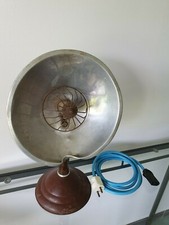 Ancienne lampe radiateur chauffage parabolique bakelite