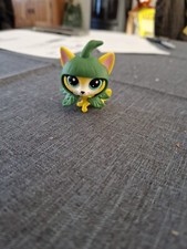 petshop chat jaune C-2528A Hasbro Yellow Cat - Legume - Rare 