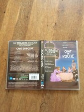 DVD THEATRE CHAT EN POCHE thierry le luron jean laurent cochet lucchioni