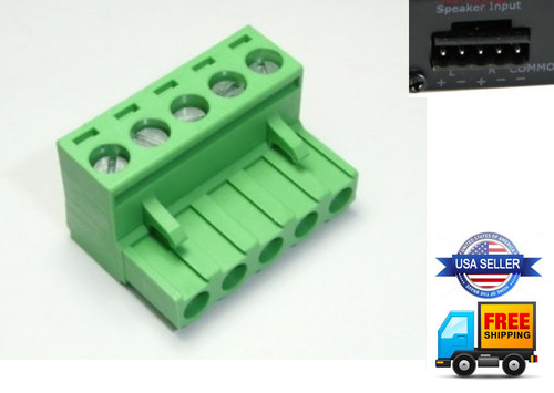 Pin power plug - 5-pin,