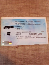 Billet De Concert Steve Vai
