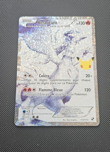 Carte pokémon reshiram - :,