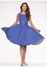 H&R London à Pois Swing 50'S