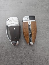 Lot de 2 briquets Laguiole – métal & bois – modèles premium
