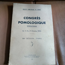 livre congrès pomologique
