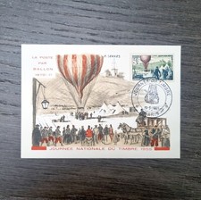 France 1955 - carte 1er jour