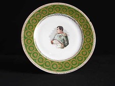 ASSIETTE PORCELAINE SIGNE