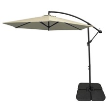 Parasol Déporté Crème 3 m