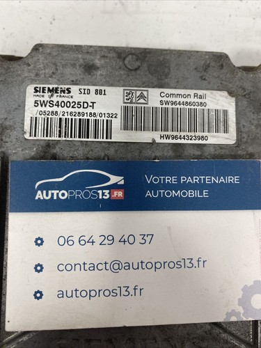 Calculateur moteur peugeot - moteur,