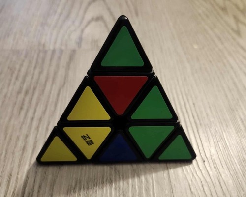 Rubik cube pyramid triangle - cube,