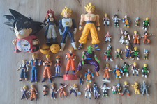 Lot de Figurines Dragon Ball Z AB Toys Vintage Bandai Goodies Réveil Sangoku