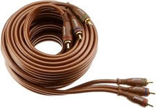 REAL CABLE YUV63 - Cable RCA Phono x3 - Cable VIDEO Haute Qualité 5.00m 75ohms