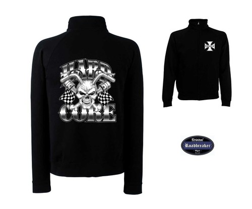 Veste sweatshirt noir vtwin - sweatshirt,