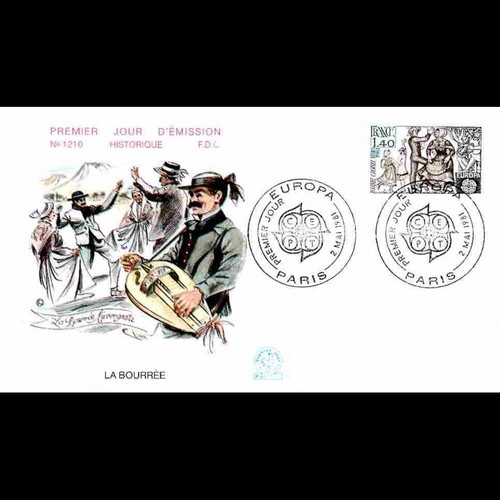 Fdc 1210 europa - fdc,