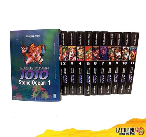 Jojo stone ocean série - 1-11,