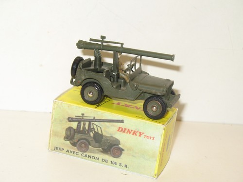 Dinky toys jeep militaire - toys,,
