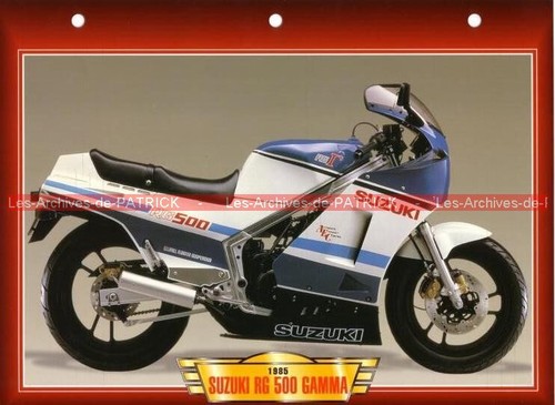 Suzuki 500 gamma rg500 1985 - rg,