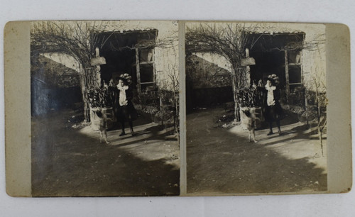 Photo stereo stereoview enfant - stereo,