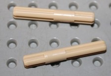 Lego Technic Tan Axle 4 with Center Stop ref 99008/sets 75106 42009 42030 9398 