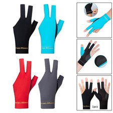 Gants de billard à 3 doigts
