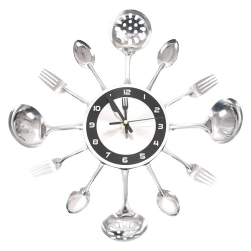 Horloge murale couverts de - murale,