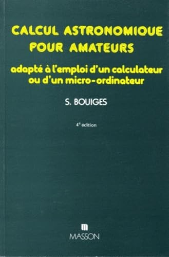 Calcul astronomique pour