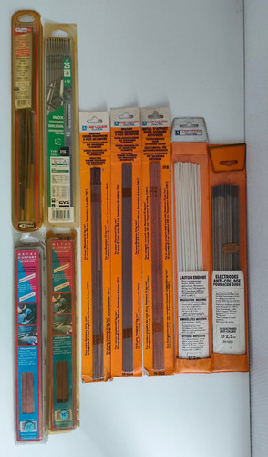 Lot baguettes soudures - lot,