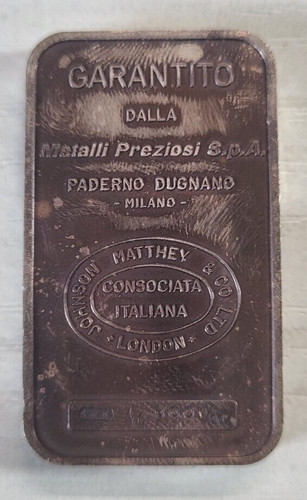 Lingot 50 Gr. ARGENT .999