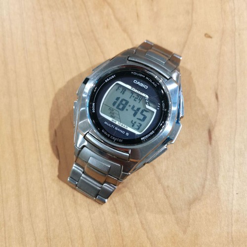 Montre numérique casio wave - montre,