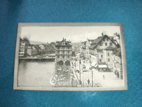Ancienne image chocolat au - ancienne,