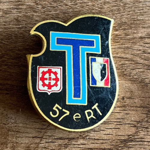 Insigne militaire n313 - insigne, 57e