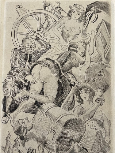 Gravure originale signée