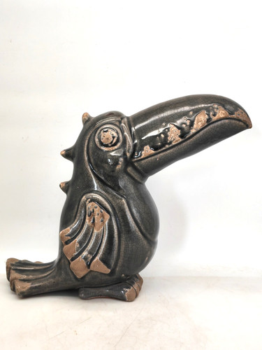 Grand toucan terre cuite - toucan,