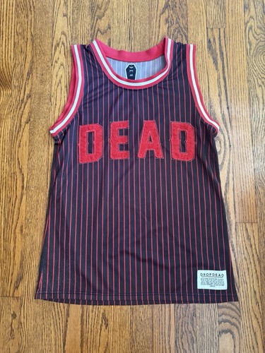 Drop dead basketball jersey - dead,