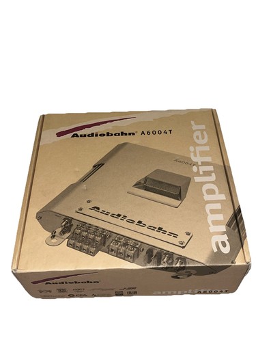 Audiobahn a6004t car amplifier - audiobahn,