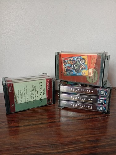 Lot rangements cassettes - lot, 3