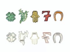 Série complète de 5 fèves