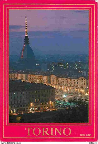 Carte postale italie turin - postale,