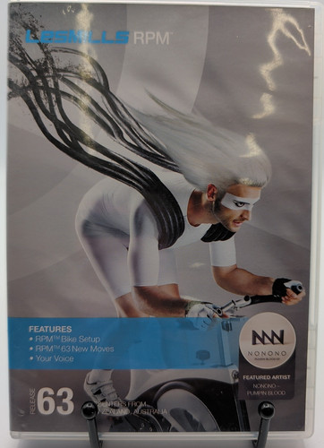 Les mills rpm dvd cd - mills,