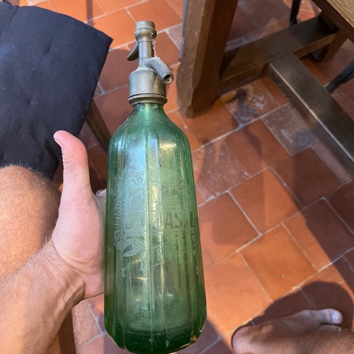 Ancienne bouteille eau - bouteille,