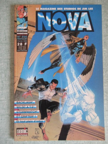 Wild storm nova magazine - storm,