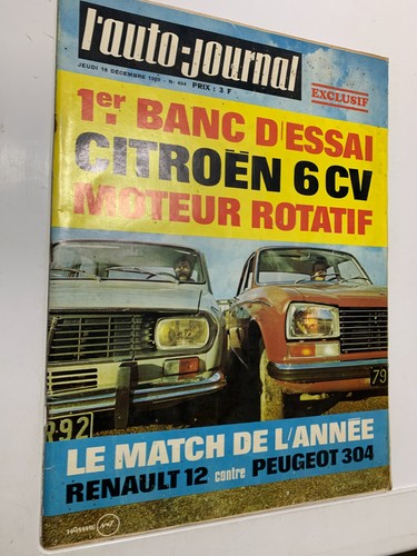 Auto journal 12 1969 - l'auto-journal, du