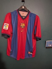 Football Shirt Barça FC Barcelona 1998/1999 L + 1 FREE Mystery Shirt !