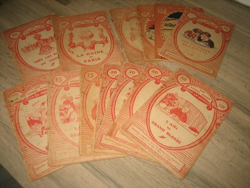 Anciens livres roses pour - livres,