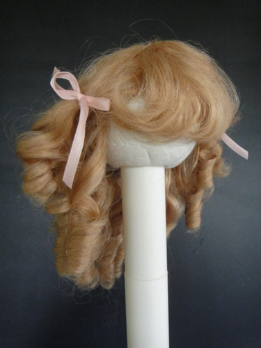 Perruque blonde poupée - perruque, en