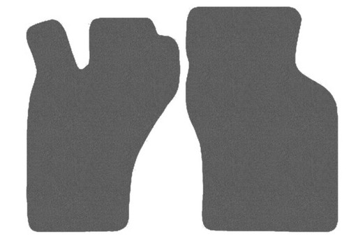 Graphite velour avant tapis - velour,,