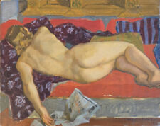 Maurice DELAVIER (1902-1986) HsT 33x41cm Nu Jeune Peinture DLG Pierre CORNU