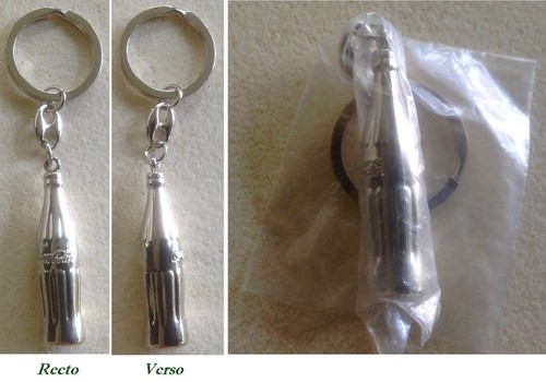 Porte clé bouteille coca - porte-clé,