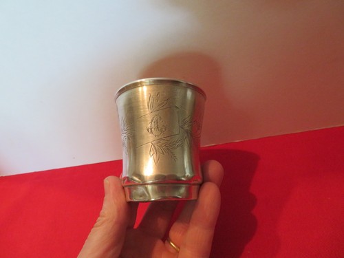 Anciene timbale argent - en,
